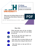 Tổng quan hệ thống thông tin kế toán - Accounting Information Systems: An