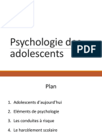 Psychologie Des Adolescents