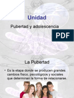 Unidad: Pubertad y Adolescencia