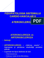 Fiziopatologia Sistemului Cardio-Vascular Ii Ateroscleroza