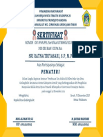 Blue and Yellow Border Professional Certificate 