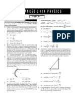 Advanced Physics 2014