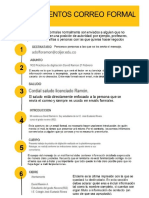 Elementos y Modelo de Correo Electrónico Imprimir en Papel Carta