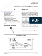 ATS601LSG: Single-Element Tooth-Detecting Speed Sensor IC