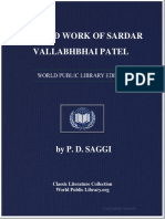 Life and Work of Sardar Vallabhbhai Patel: by P. D. Saggi
