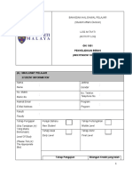 GKI 1001 Penyelidikan Bebas: (Activity Log)