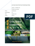 Mengulas Buku Ecology Economy Equity