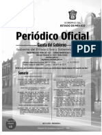 Reglamento - Periódico Oficial Gaceta Del Gobierno 11-04-2019 SOLO Sección EMS