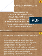 Pengembangan Kurikulum