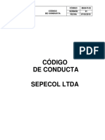 Man Fi 02 Codigo de Conducta de Sepecol Ltda