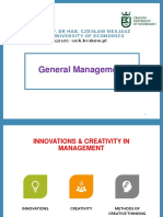 Innovations & Creativity in Management