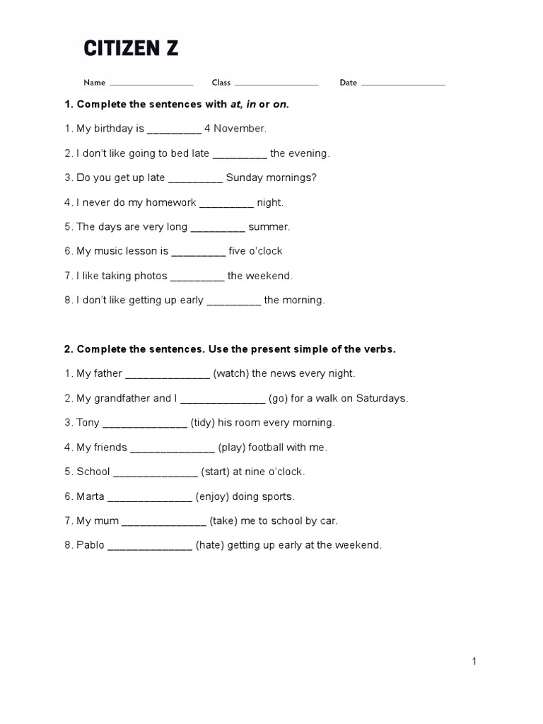 A2 Exam Unit 1 Pdf Linguistic Morphology Grammar