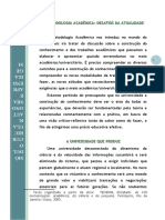 Texto 3 - A Metodologia Acadêmica