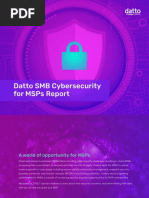 Cybersecurity Report For SMBs