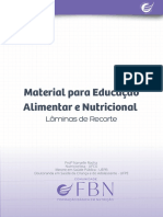 Material para Educação Alimentar e Nutricional: Lâminas de Recorte