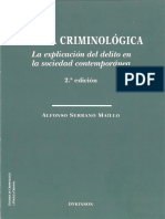 Teoría Criminológica 2021