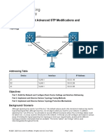 3.1.2 Lab - Implement Advanced STP Modifications and Mechanisms