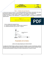 7.1 Limite de Una Función