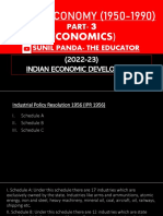 INDIAN ECONOMY (1950-1990) Part 3