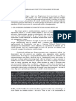 Una Mirada Al Constitucionalismo Popular