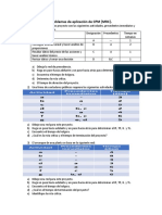 Problemas de Aplicación de CPM (MRC)