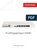 FortiHypervisor 500D QuickStart - Online