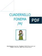 Cuadernillo Fonema /M/: Licencia: CC (BY-NC-SA) Autor: Liliana Henríquez Narváez