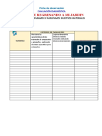 Ficha de Observacion N°4-Evaluacion Diagnostica-2023