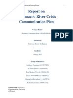 Group 6 - Report On Kalamazoo River Crisis Communication Plan