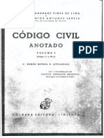 Pires de Lima e Antunes Varela - Código Civil Anotado, Volume I