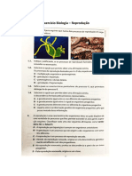 Reprodução Biologia Exercício