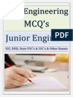 MCQ'S: Civil Engineering