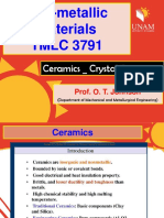 Non-Metallic Materials TMLC 3791: Ceramics - Crystal Structures