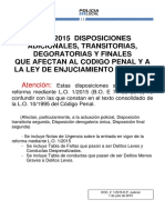 Disposiciones Que Afectan Al Trabajo Policial