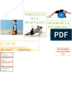 Objetivos y tratamiento para mejorar la postura y fortalecer la musculatura