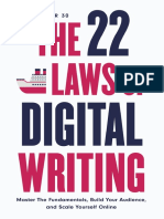 The 22 Laws of Digital Writing