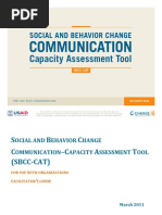 Social and Behavior Change: Communication