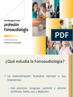 Fonoaudiología Disciplina/profesión