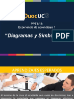 "Diagramas y Simbología": PPT N°3: Experiencia de Aprendizaje 1