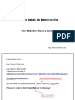 Mediciones Fisicas y Mecanicas - 01 - Clase Introductoria