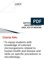 Microbiology Lesson One-Terminologies