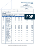 Factura Electrónica de Venta: Activa Fem Sas Zomac