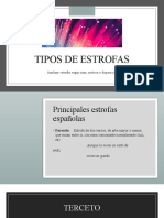 Tipos de Estrofas: Analizar Estrofas Según Rima, Métrica y Disposición