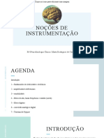 Noções de Instrumentação: R4 Neurofisiologia Clínica: Marta Rodrigues de Carvalho