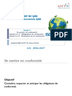 MP Mi Qse Référentiels QSE: Abdellatif BEN RHIT Et Ghazi JOMAA