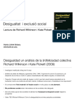 Presentació Lectura Desigualtat Wilkinson I Pickett