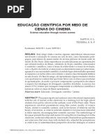 Educação Científica Por Meio de