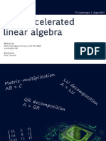 GPU Accelerated Linear Algebra