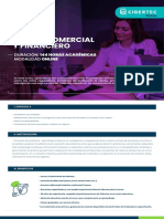 Cajero Comercial Y Financiero: Curso