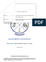 Etec Rubens de Faria E Souza: Nálise Uímica Nstrumental